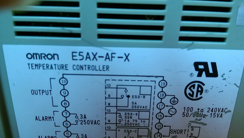 OMRON TEMPERATURE CONTROLLER E5AX-AF-X - 裕益科技自動化設備可程式編碼器PLC分散式控制系統DCS